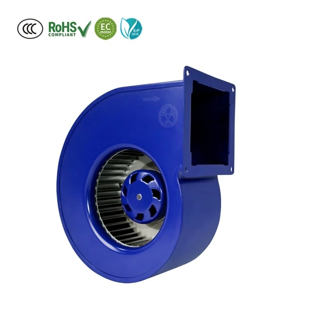 160mm Dc Industrial Centrifugal Hot Air Blowers Fan For Machine Cooling